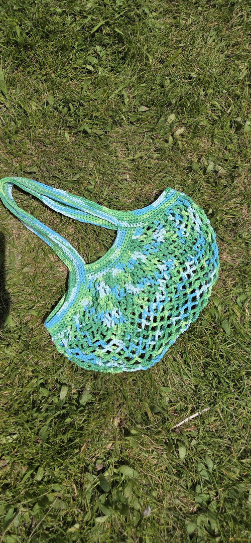 Cotton Crochet Mesh Market Bag